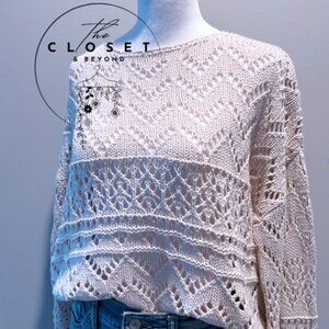 Sincerely Jules Knit Crochet  Top